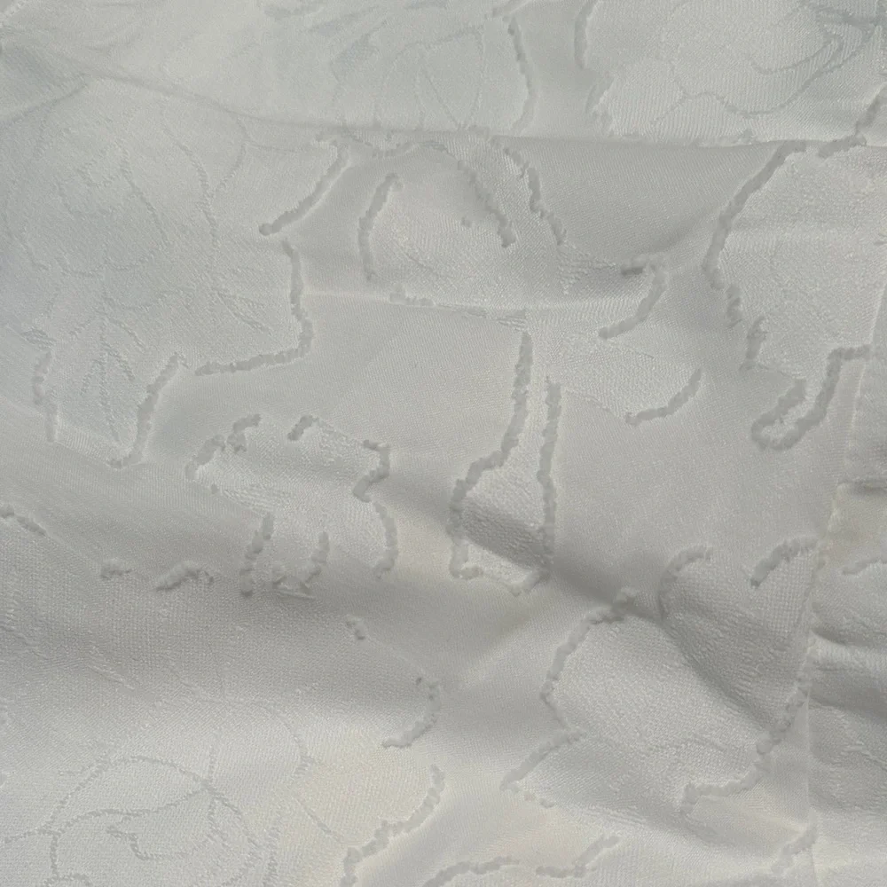 Lulu's White Ruffle Midi Dress - Picture 4 of 4